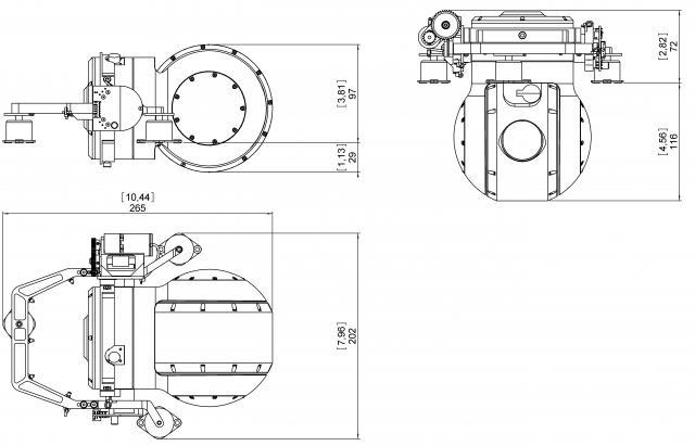 Gimbal Retraction Mechanism