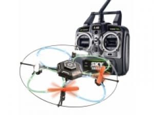 亨迪 四通道2.4G手抛自稳飞碟带六轴陀螺仪带灯光