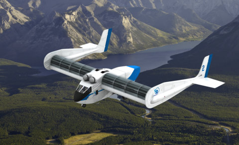 Fanwing Short-range freight delivery: the FanWing Sky-Truck 