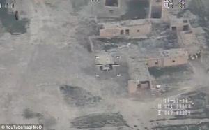 英国皇家空军无人机炸毁ISIS的军事建筑物