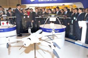 2016韩国无人机展隆重开幕 展示100余种无人机