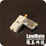 lawmate罗美科技1.2G1000mw无线音视频发射模块FPV航拍监控1W图传