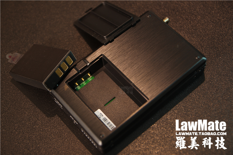 lawmate罗美科技1.2G内置锂电无线音视频接收器8锁频道航拍1W图传