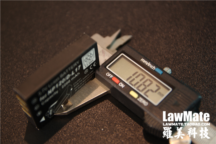 lawmate罗美科技接收器全频扫描仪原装2200mAh大容量聚合物锂电池