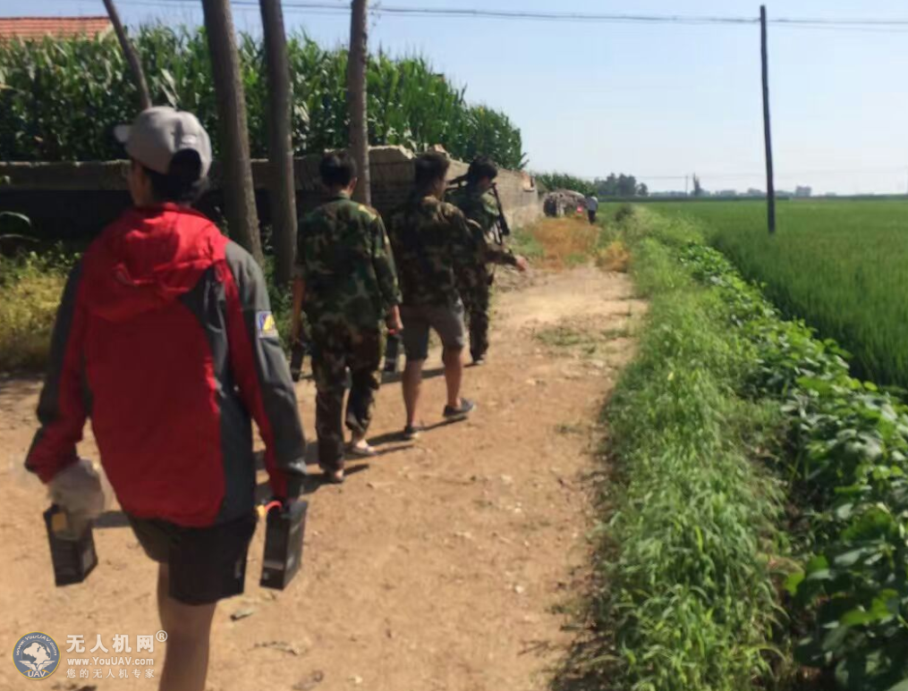 农业植保，无人机喷洒农药