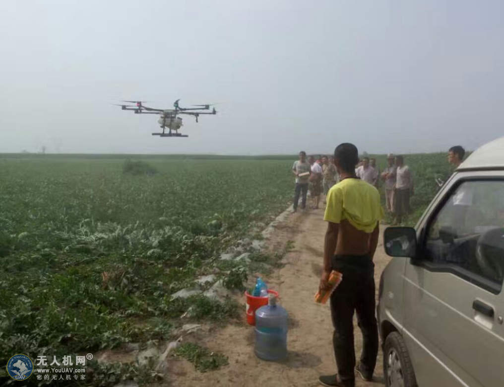 农业植保，无人机喷洒农药
