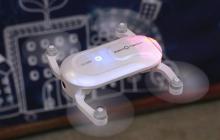 Dobby 自拍无人机室内试飞：掌心起降很文艺