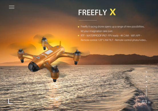 斯威普发布首款防水穿越无人机亮相美国CES