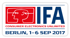 2017年德国柏林消费类电子产品及家电展览会(IFA 2017)