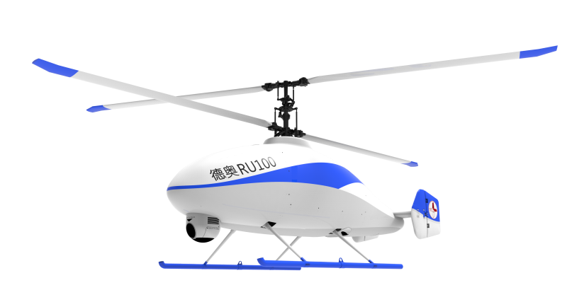 德奥 RU100共轴双旋翼无人直升机