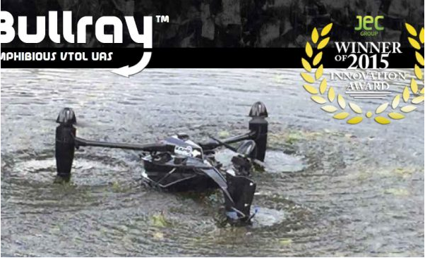 新型两栖VTOL UAS