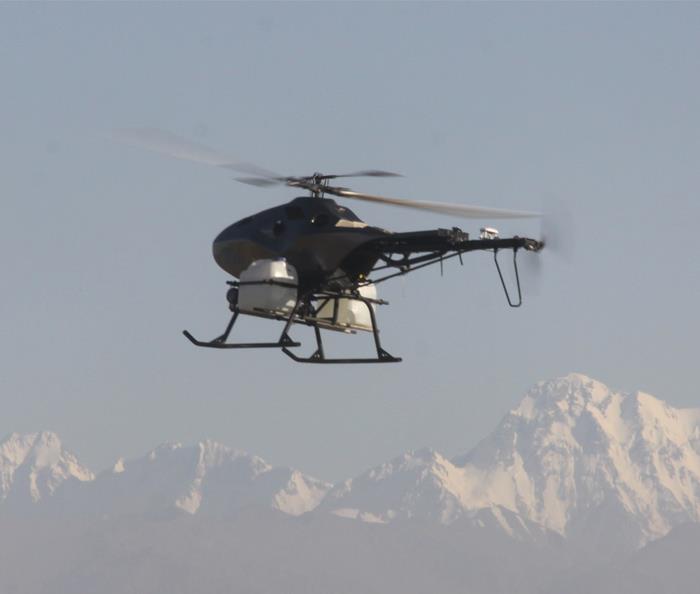 华翼星空 赛鹰120H无人直升机