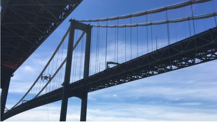 检查桥梁的新型利器--组合式无人机