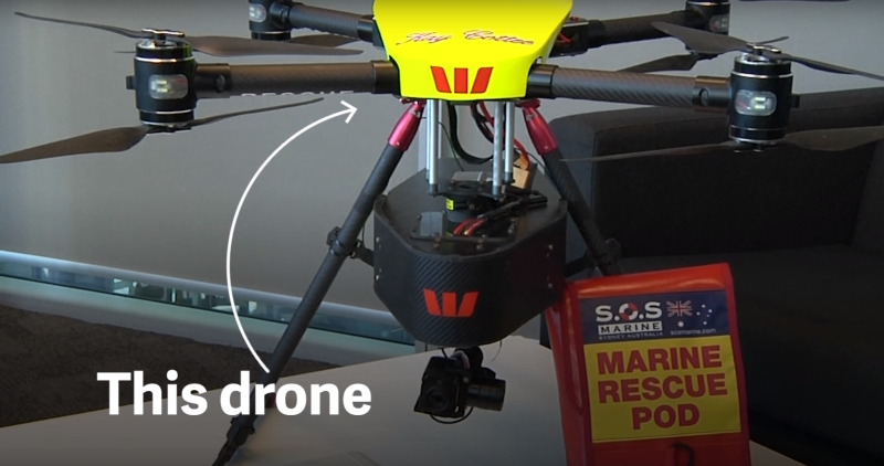 如何防鲨鱼？无人机登场