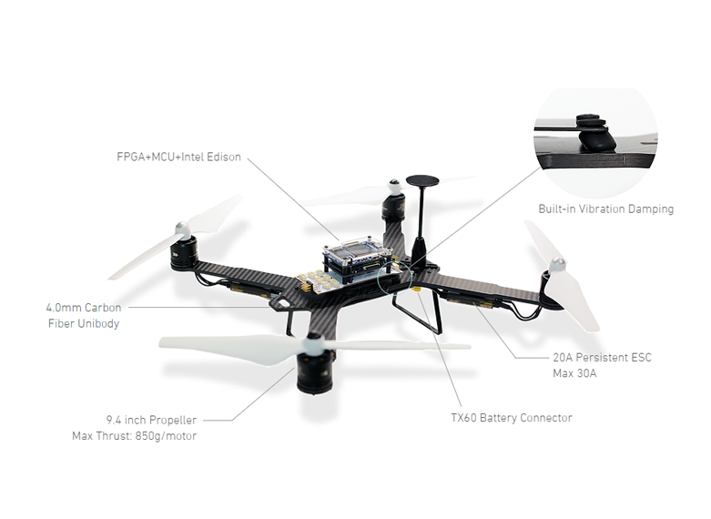 硅步科学仪器 PICA 科研型无人机