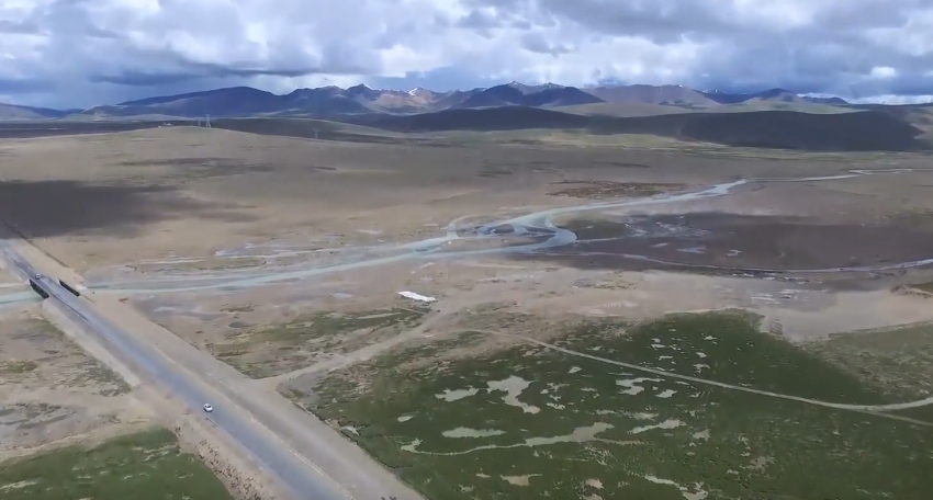 开云足球航拍西藏 