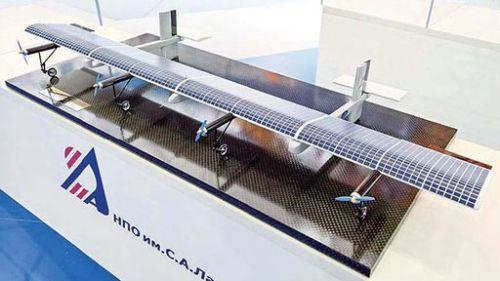 俄LA-252高空太阳能无人机将开展平流层试飞