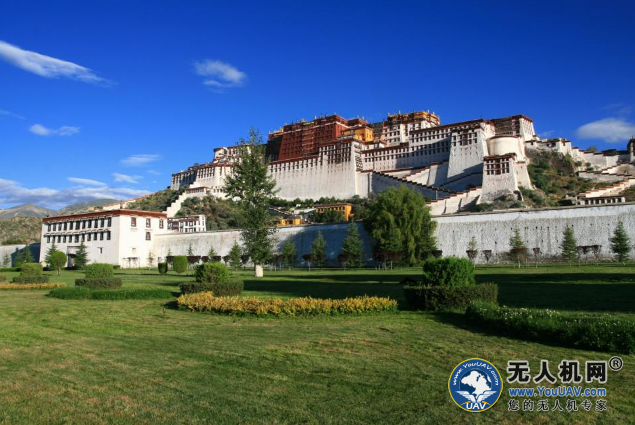 高空基站采用系留无人机在西藏升空