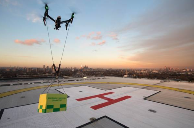 英国部分城市准备2年后采用无人机运输医疗用品