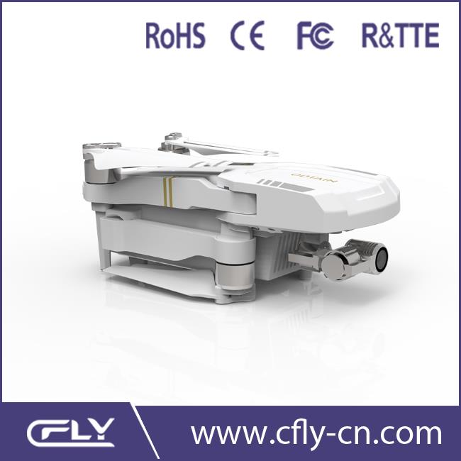 凯飞智能 C-FLY获取与高清摄像机的白色遥控Quadcopter无人机
