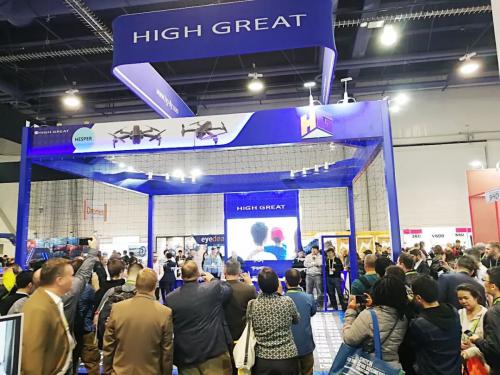 CES2018|“中国智造”大趋势 高巨无人机展风采