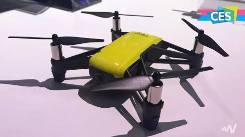 大疆和英特尔的「私生子」：Tello 让你重新认识玩具无人机 | CES 2018