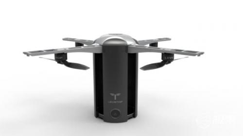 可折叠无人机LeveTop来了：精准定位、超便携