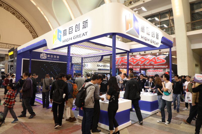 高巨创新的无人机惊艳了北京模型展