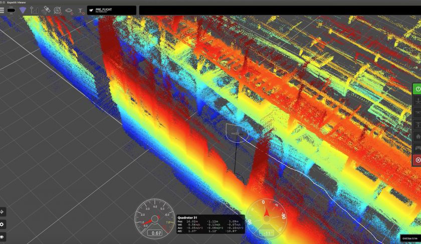 Exyn Technologies和Velodyne LiDAR创建完全自主的室内飞行器