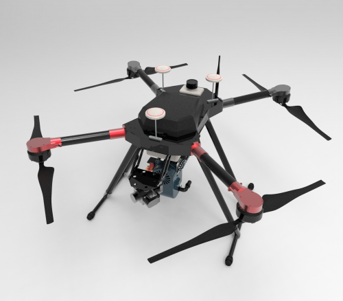 模幻天空 ARIES长航时混合动力无人机