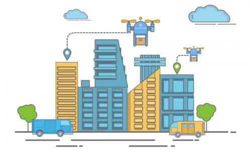 华为 X 深圳电信 X 亿航推 4G 无人机送咖啡，印度也有送印度奶茶