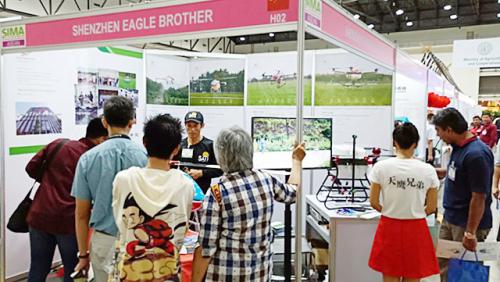 助力泰国农业发展 天鹰兄弟植保无人机倍受欢迎