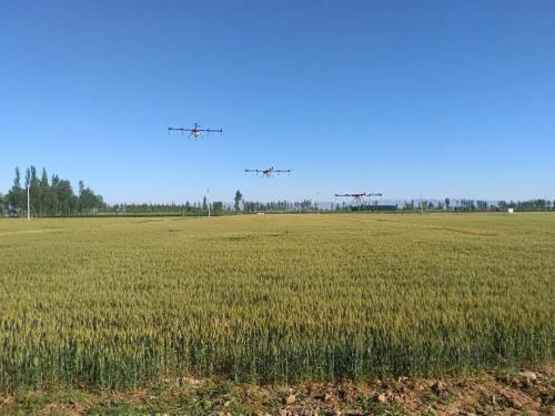 韦加无人机内蒙飞防获肯定