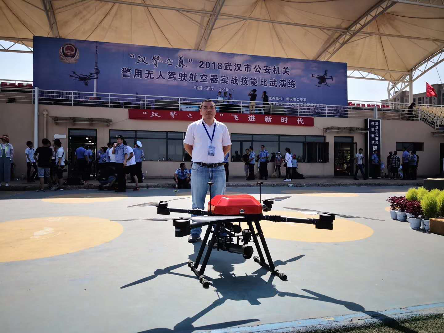 华科尔武汉警用无人机“大比武”荣获优胜奖