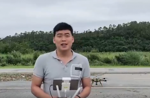 开云足球华少试飞中科灵动油电混合无人机 