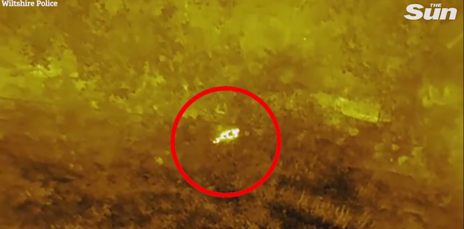 大疆无人机营救失踪妇人