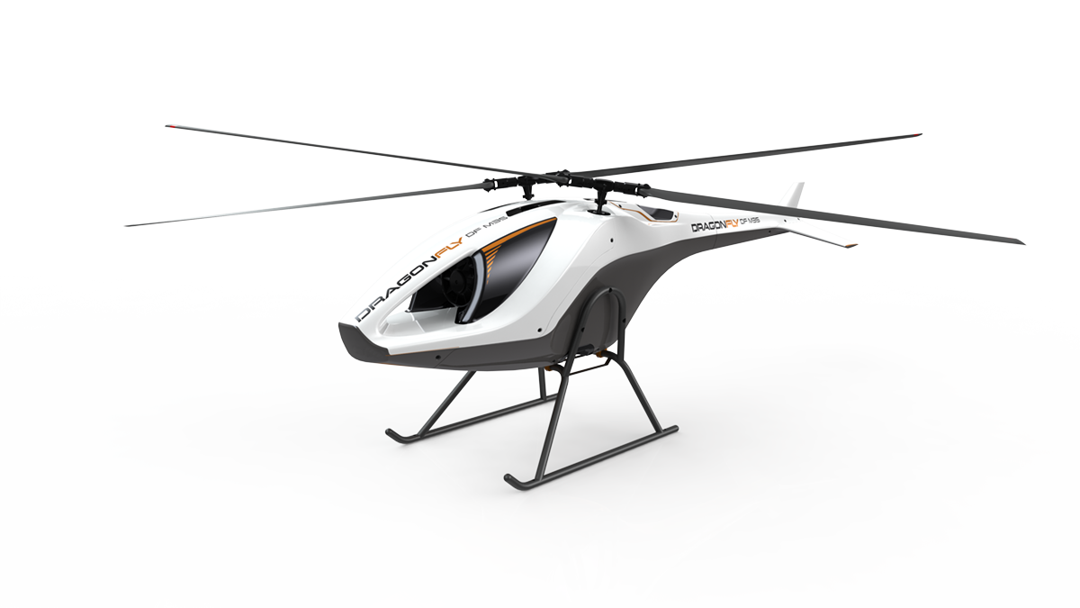 德可达TC-1235 交叉式双旋翼无人直升机