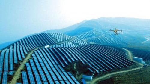 普宙行业无人机，光伏领域的空中侦察兵