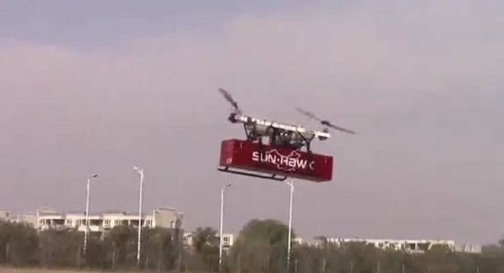 三和航空S100“小旋风”无人机登上央视军事频道 