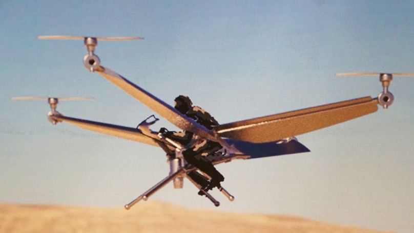 新型混合动力电动多旋翼飞行器即将问世