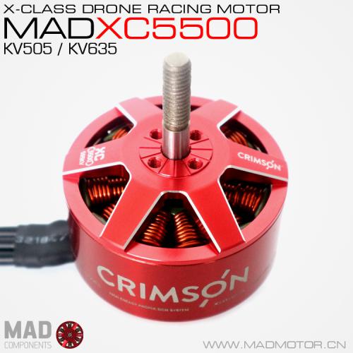 MAD多轴/旋翼无刷电机高速FPV CRIMSON XC5500固定翼垂起无刷电机