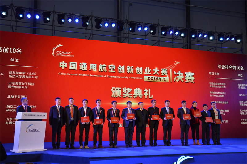 天府论剑·双创共赢——2018中国通用航空创新创业大赛重磅揭晓
