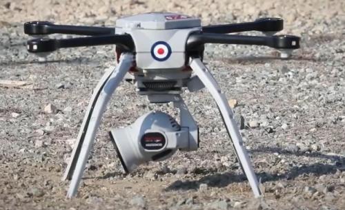 英国空军展示无人机保护空军基地的能力