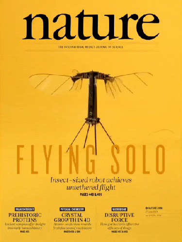 比回形针还轻的无人机登上Nature杂志 自带太阳能板 