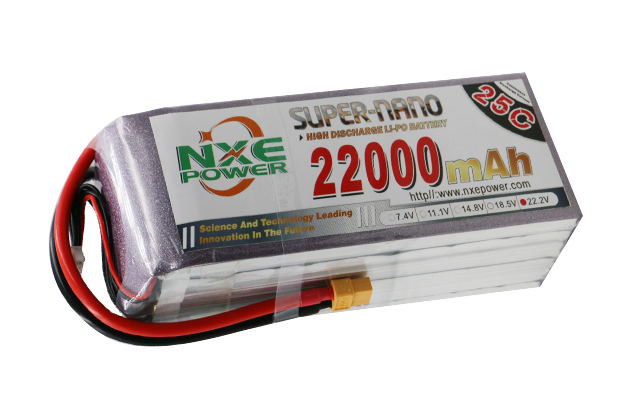 诺信22000mAh 25C 6S 22.2V 植保机电池