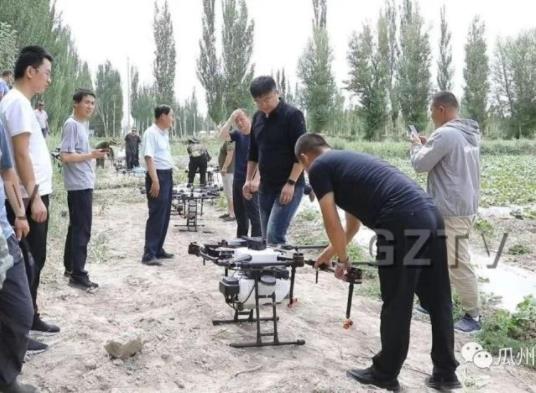 农业植保无人机试水济宁，农户网上一键下单