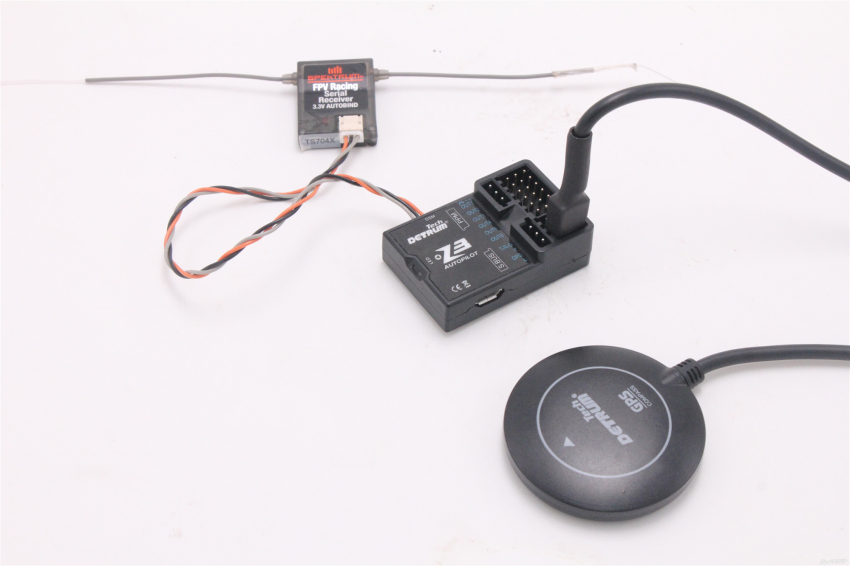 固定翼飞控——顶翔 Detrum Z3  固定翼飞控 (含GPS)