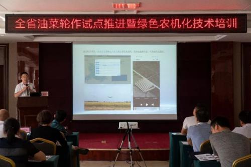 极飞智能播撒无人机，助力长江流域油菜产业发展