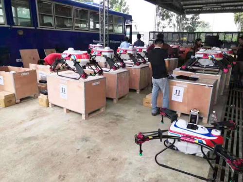 天鹰兄弟植保无人机飞往菲律宾 远销海外市场