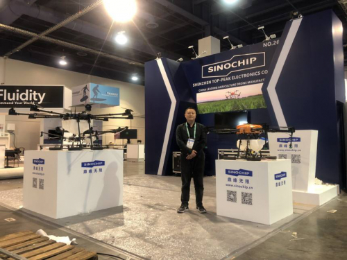 中国植保无人机领导者“鼎峰无限”亮相2020 CES